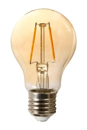 Authentique Ampoule led 4w E27 AMBRE