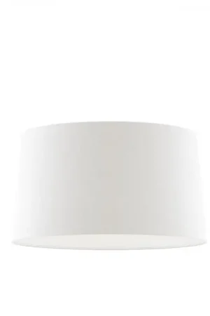 Abat-jour ASPRO 55/30 Polycoton blanc/PVC blanc max. 23W Must-Have