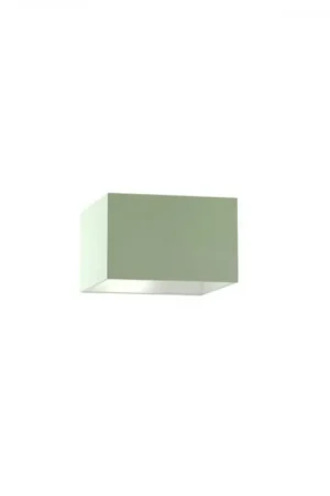 Abat-jour TEMPO 30/19 Chintz menthe/feuille d'argent max. 23W Top Vente