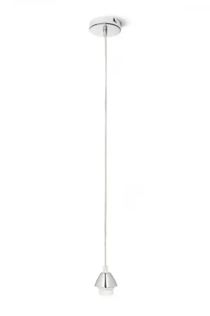 Suspension ENZO chrome 230V LED E27 15W Achat Immédiat