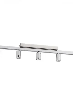 Suspension RALLONG V base de plafond chrome 230V LED E27 5x15W Offre Spéciale