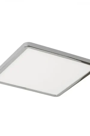 Vente Flash Plafonnier encastrable HUE SQ 22 DIMM encastrable chrome noir 230V LED 24W 3000K