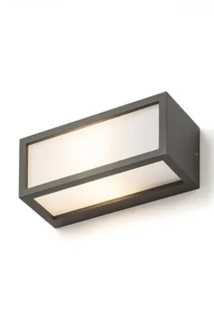 Applique murale d'extérieur DURANT gris anthracite 230V LED E27 15W IP54 Prix Bas