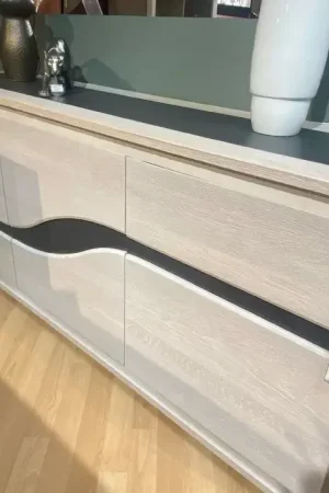 Bahut 3 portes avec plateau LED Meilleur Prix