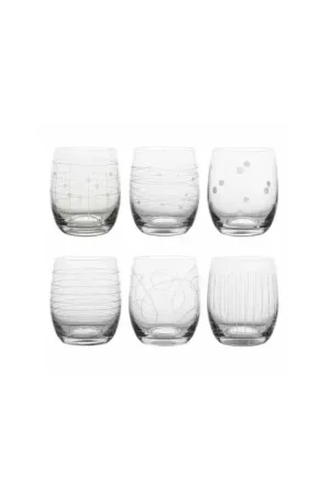 COFFRET 6 GOBELETS GRAPHIK 30CL Meilleur Prix