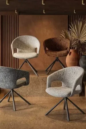 Authentique CHAISE PIVOTANTE / EDDY