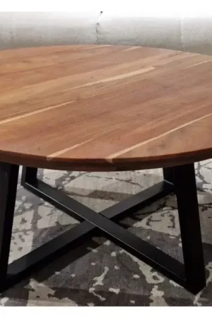 Commander Maintenant Table basse plateau bois