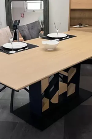 Table avec pied central Offre Spéciale