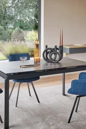 TABLE CÉRAMIQUE PIED MOBILE Nouveauté
