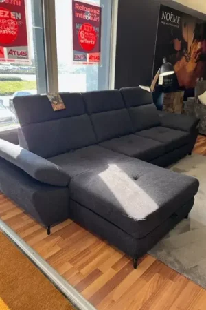 Quantité Limitée Canapé d'angle avec coffre et couchage