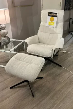 Prix Réduit Fauteuil + pouf