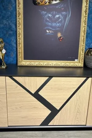 Dernière Chance Enfilade 4 portes avec leds