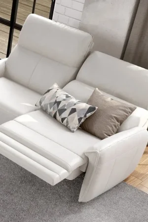 Certifié CANAPÉ DE RELAXATION AVEC ACCOUDOIRS COMPACTS