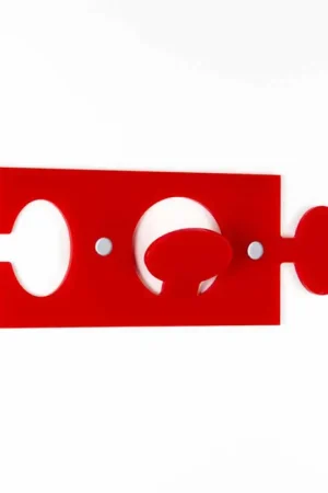 Offre Spéciale Cintres Muraux en Plexiglas Coloré Design Moderne 4 Pièces - Fratack