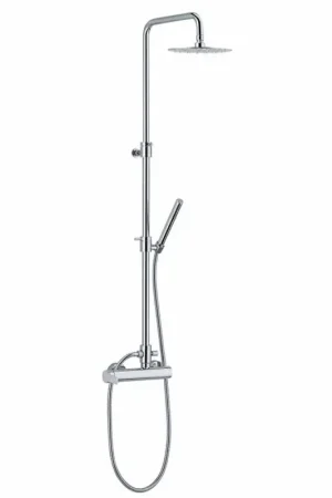Colonne de douche avec mitigeur monocommande en laiton Made in Italy - Padula Top Vente