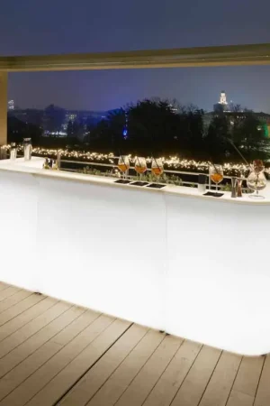Comptoir de bar lumineux de jardin au design moderne Slide Break Line Acheter Direct