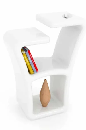 Promotion Console avec étagère de design moderne fabriqué en Italie, Twice