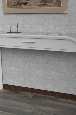 Console moderne avec tiroir fabriqué en Italie, Gambara Top Vente