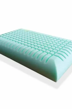 Coussin ergonomique en mousse mémoire 12 cm Fabriqué en Italie, 2 pièces - Cool Meilleur Prix