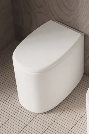 Produit De Marque Cuvette de WC sur pied en céramique de différentes couleurs, fabriquée en Italie - Fille