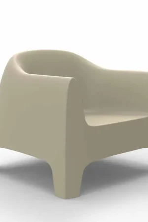 Fauteuil d'extérieur au design moderne en polypropylène, Solid Vondom, 4 pièces Bon Marché
