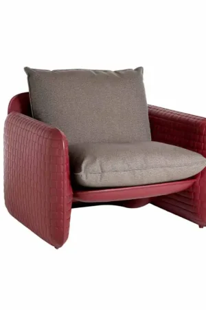 Acheter Direct Fauteuil Lounge avec Coussins Etanches,pour Extérieur – Mara Slide