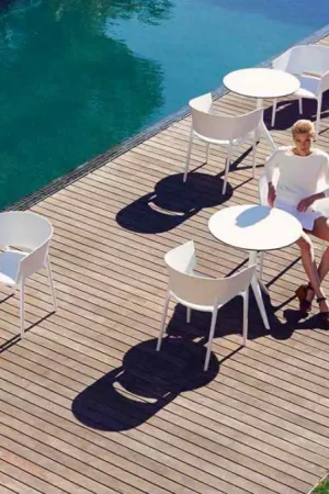 Vente Directe Fauteuil d'extérieur Eugeni Quitllet, collection Africa by Vondom, 4 pièces