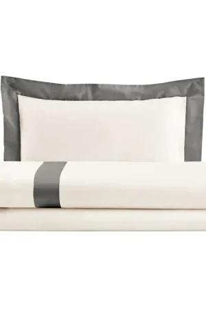 Achetez Aujourd'hui Housse de couette complète simple et demi en 100% coton et 10% satin de coton - Détail