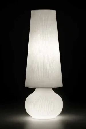 Lampadaire d'extérieur avec structure en polyéthylène Made in Italy - Desmond Authentique