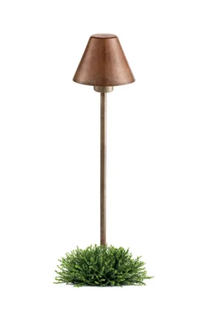 Lampadaire d'extérieur en laiton et cuivre fabriqué en Italie - Sword Acheter Direct