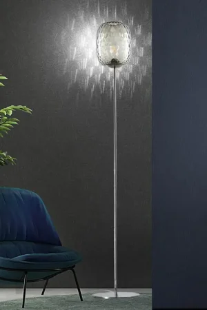 Quantité Limitée Lampadaire en verre de Venise soufflé à la main 175 cm - Cloe Balloton