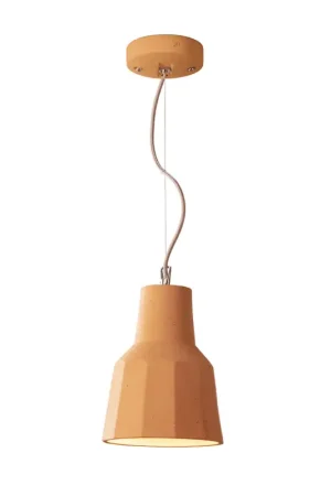 Lampe à Suspension en Majolique Toscane Faite à la Main en Italie - Toscot Rossi Achetez Aujourd'hui