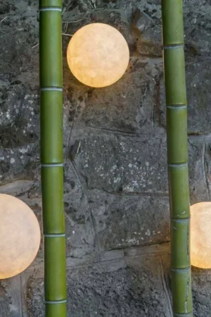 Applique extérieure In-es.artdesign A. Moon Out in nebulite Livraison Express