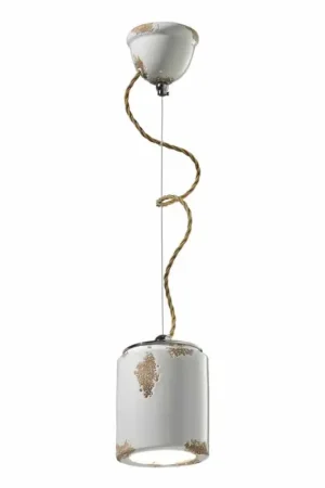 Commander Vite Lampe suspendue de design vintage en céramique Ferroluce