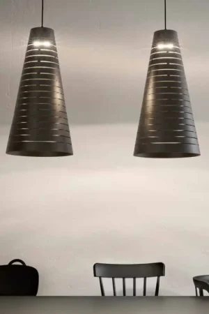 Acheter Direct Lampe Suspendue de Design en Acier Made in Italy – Cervin Aldo Bernardi