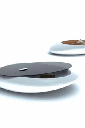 Prix Cassé Table basse de salon design modernefabriquée en Italie, Drop