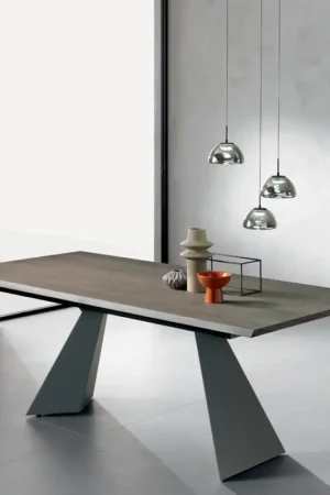 Acheter Direct Table extensible avec rallonge latérale en placage bois - Aperol