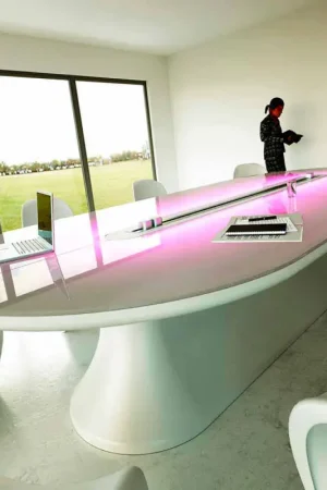 Acheter En Ligne Table réunion de design moderne et de luxe faite en Italie InfoTable