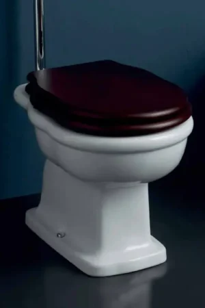 Commander Vite Vase WC au design moderne en céramique avec égout mural, Style