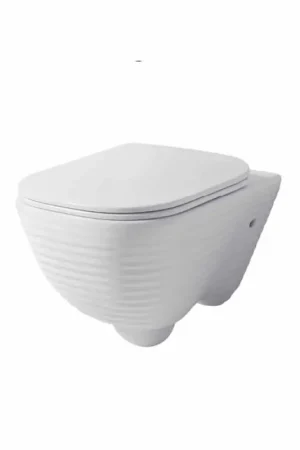 Prix Cassé Vase de toilette suspendu moderne en céramique Trabia blanche ou colorée