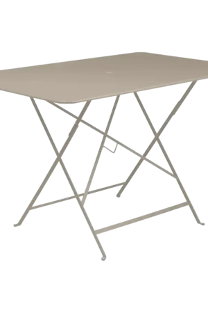 Certifié FERMOBTable Rectangulaire Pliante 117 x 77 cm Bistro en Acier-Muscade