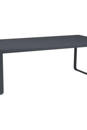 Offre Spéciale FERMOBTable Rectangulaire 196 x 90 cm Bellevie en Aluminium-Carbone