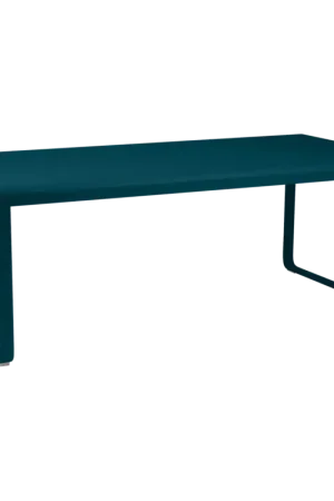 FERMOBTable Rectangulaire 196 x 90 cm Bellevie en Aluminium-Bleu Acapulco Seulement Aujourd'hui
