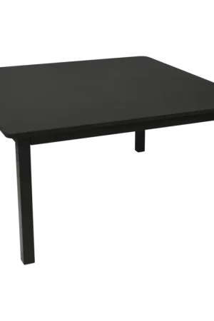 FERMOBTable Carrée 143 x 143 cm Craft en Acier-Réglisse Usine Directe