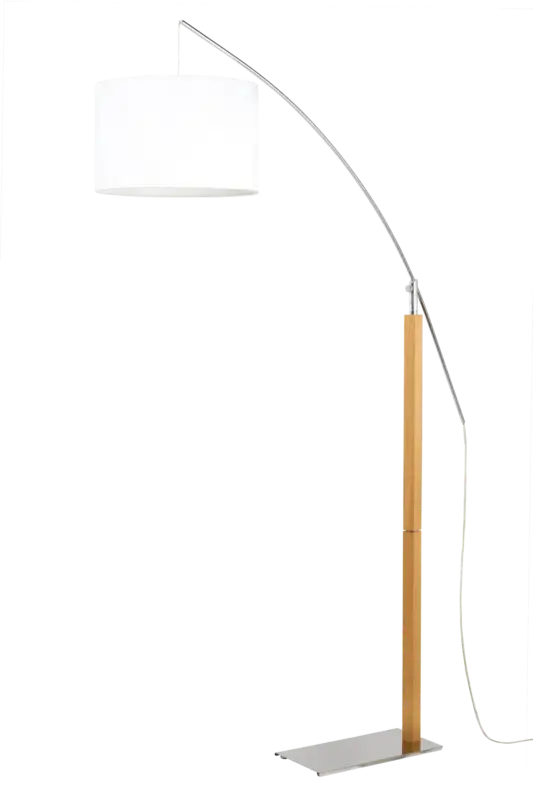 Promotion Saisonnière ALUMINORLampadaire Rainbow-Chêne clair