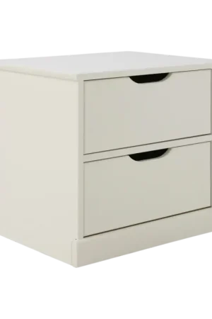 Table de chevet 2 tirois bois Théa Dernier Modèle