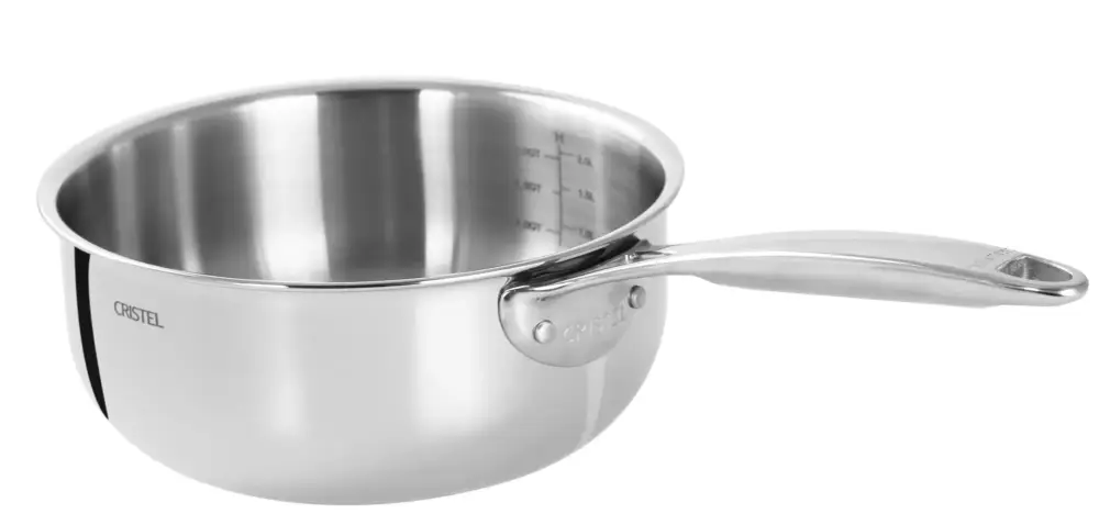 Meilleure Vente CRISTELCasserole saucier Castel' Pro-Diamètre 16 cm