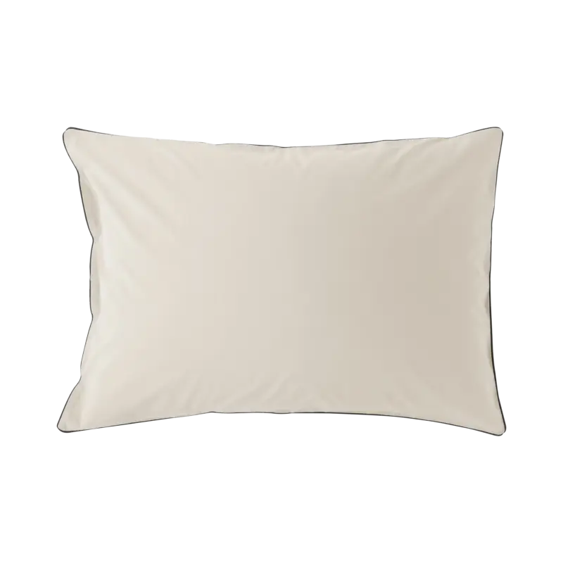 Prix Choc Taie d'oreiller coton bio Thaïs-Dune -50 x 70 cm