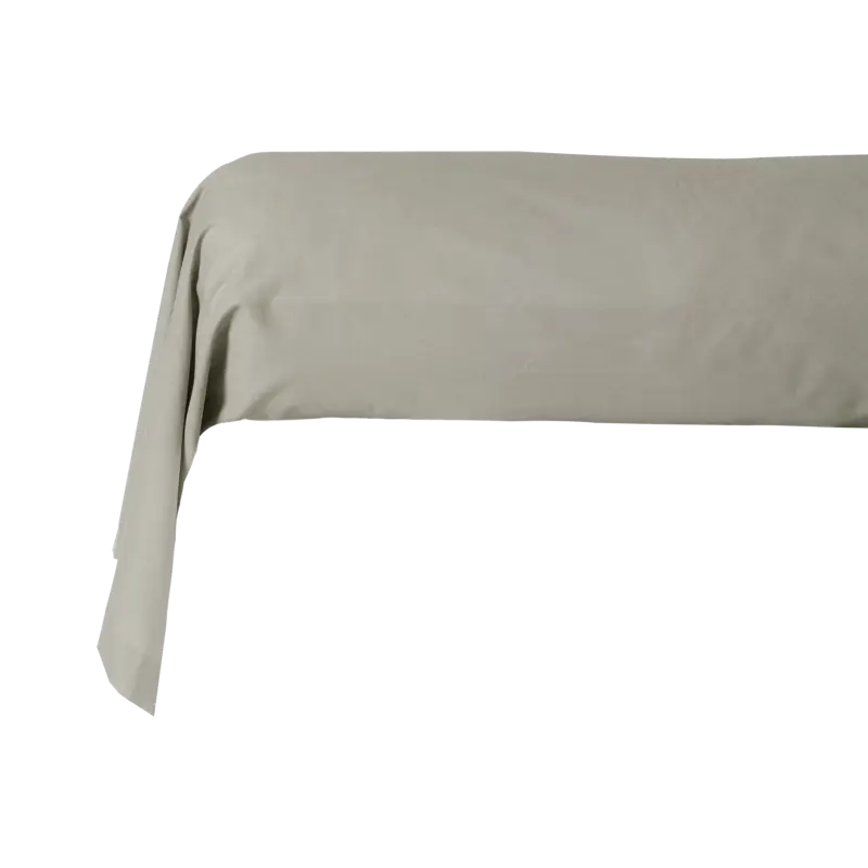 Solde Taie de traversin coton bio Thaïs-Bronze