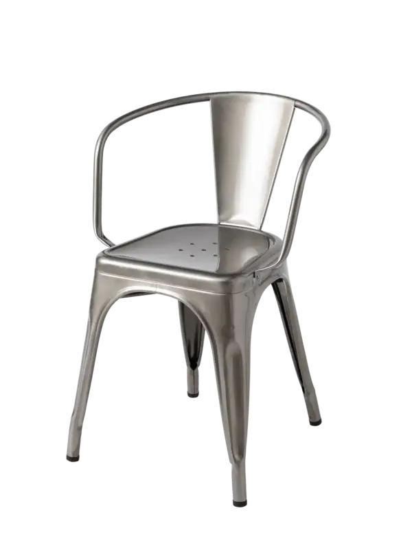 Pas Cher TOLIXFauteuil A56-Brut Vernis